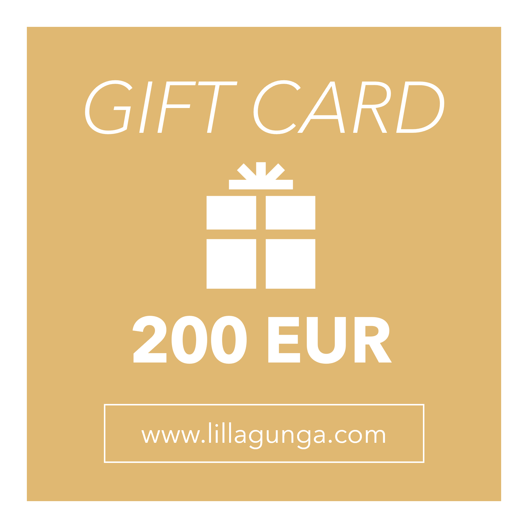 Lillagunga Gift Card