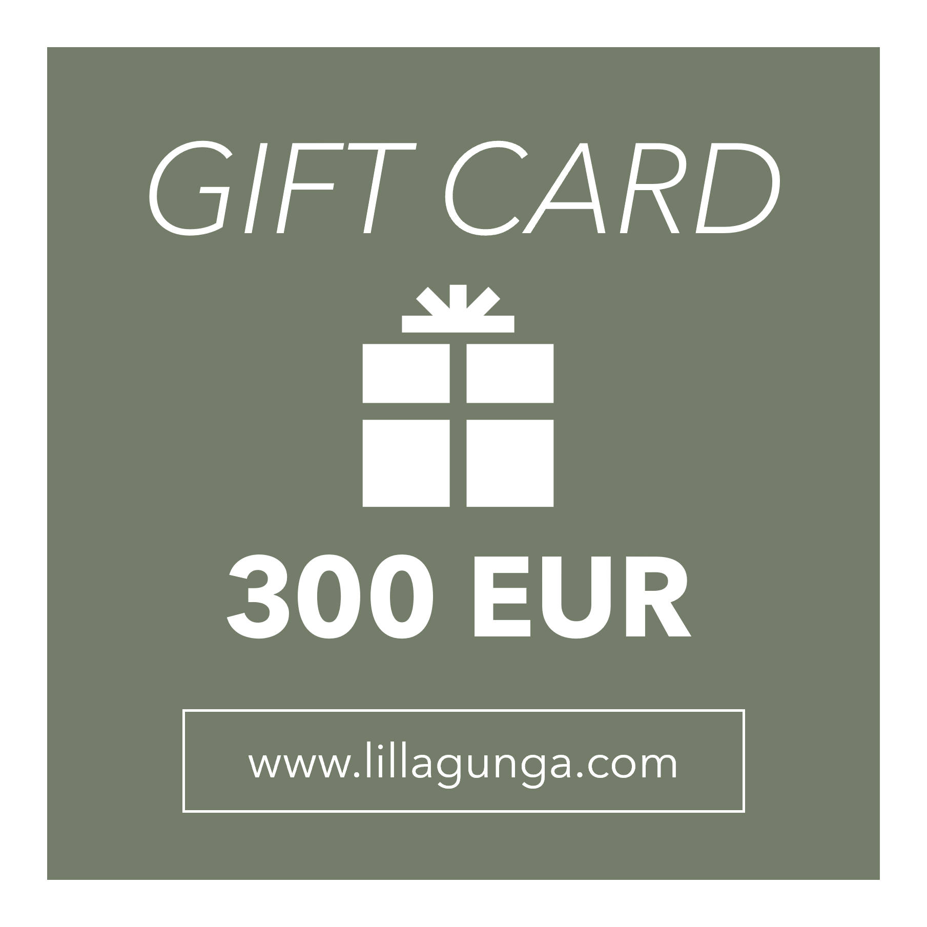 Lillagunga Gift Card