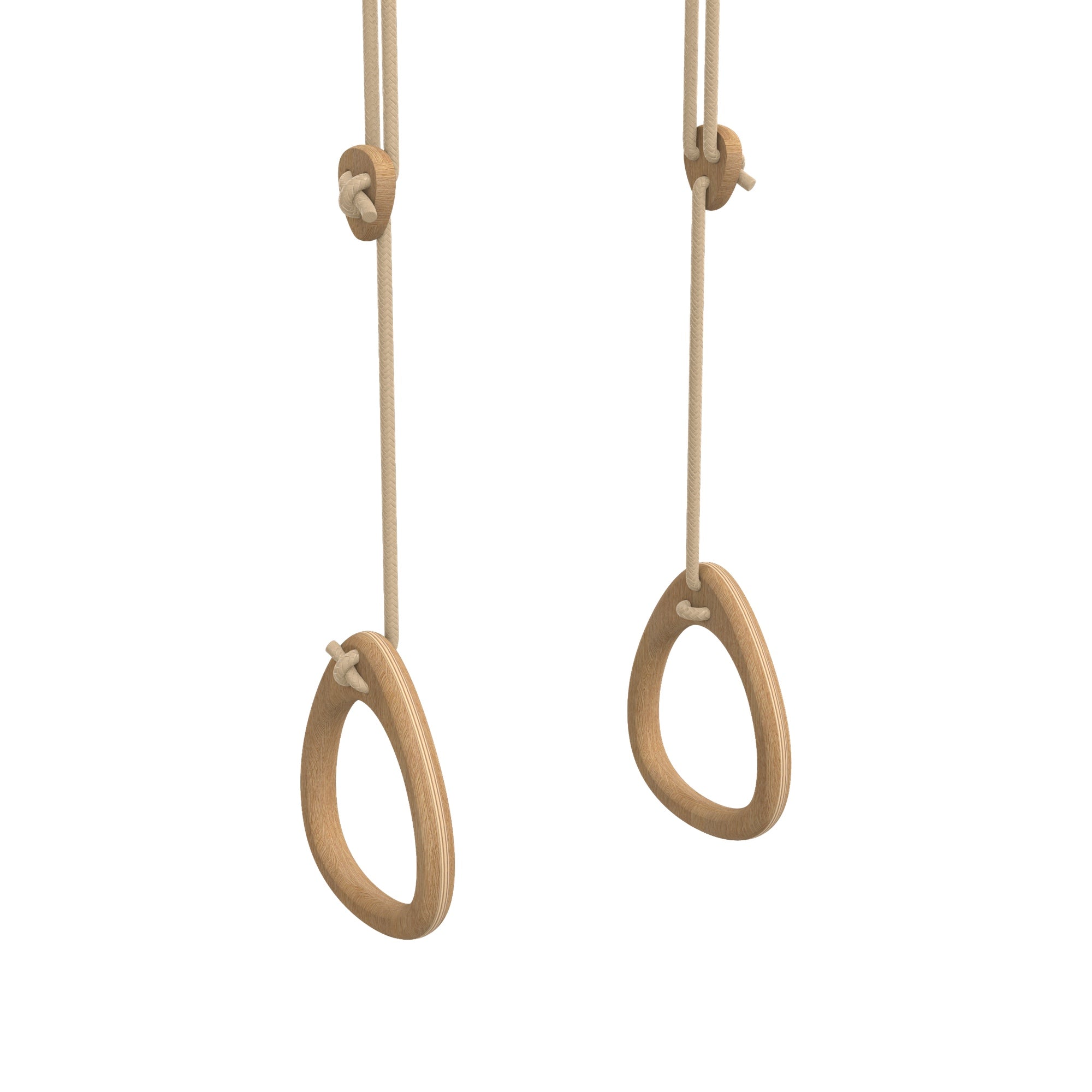 Lillagunga gym rings - Oak - Beige