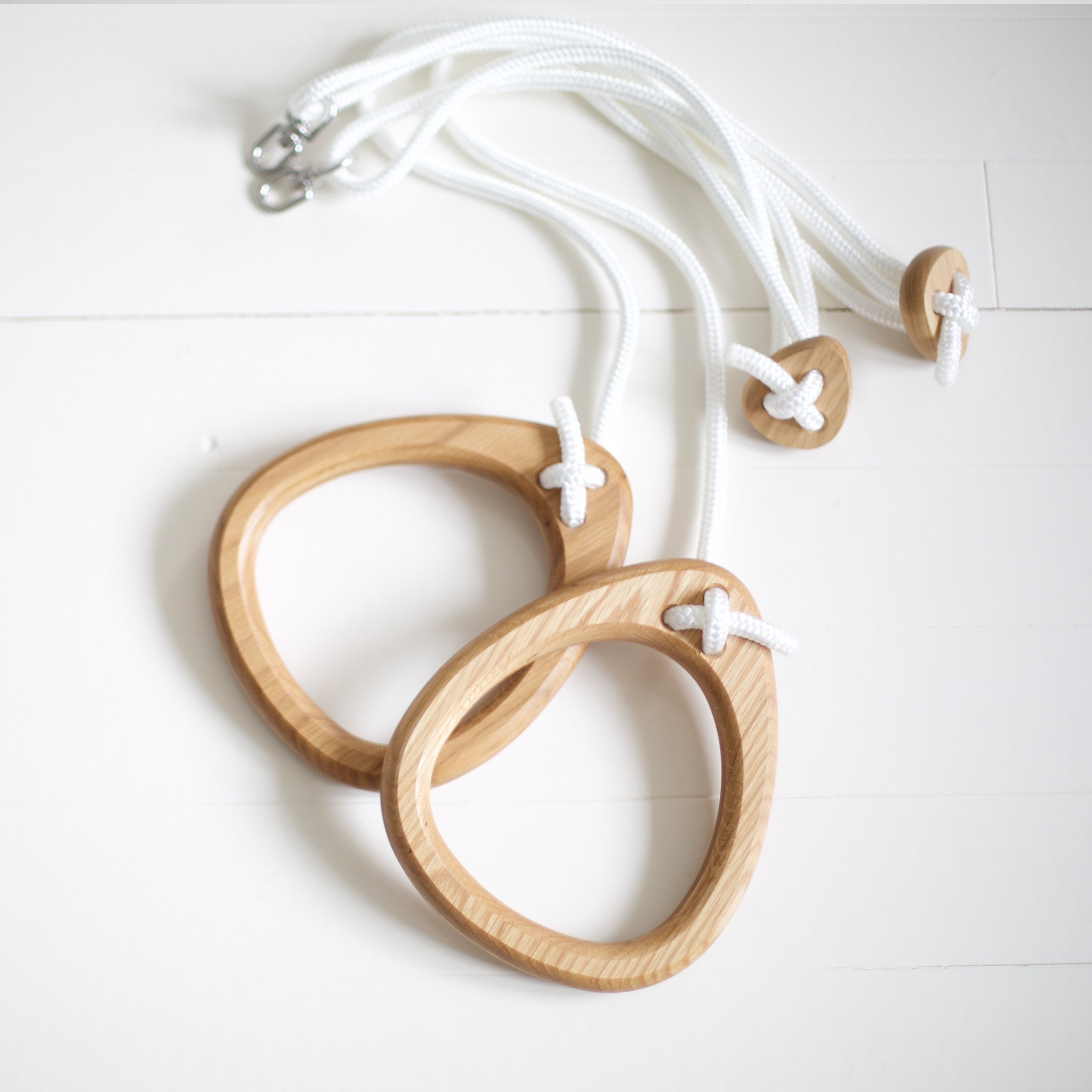 Lillagunga Rings - Oak - White - Lillagunga