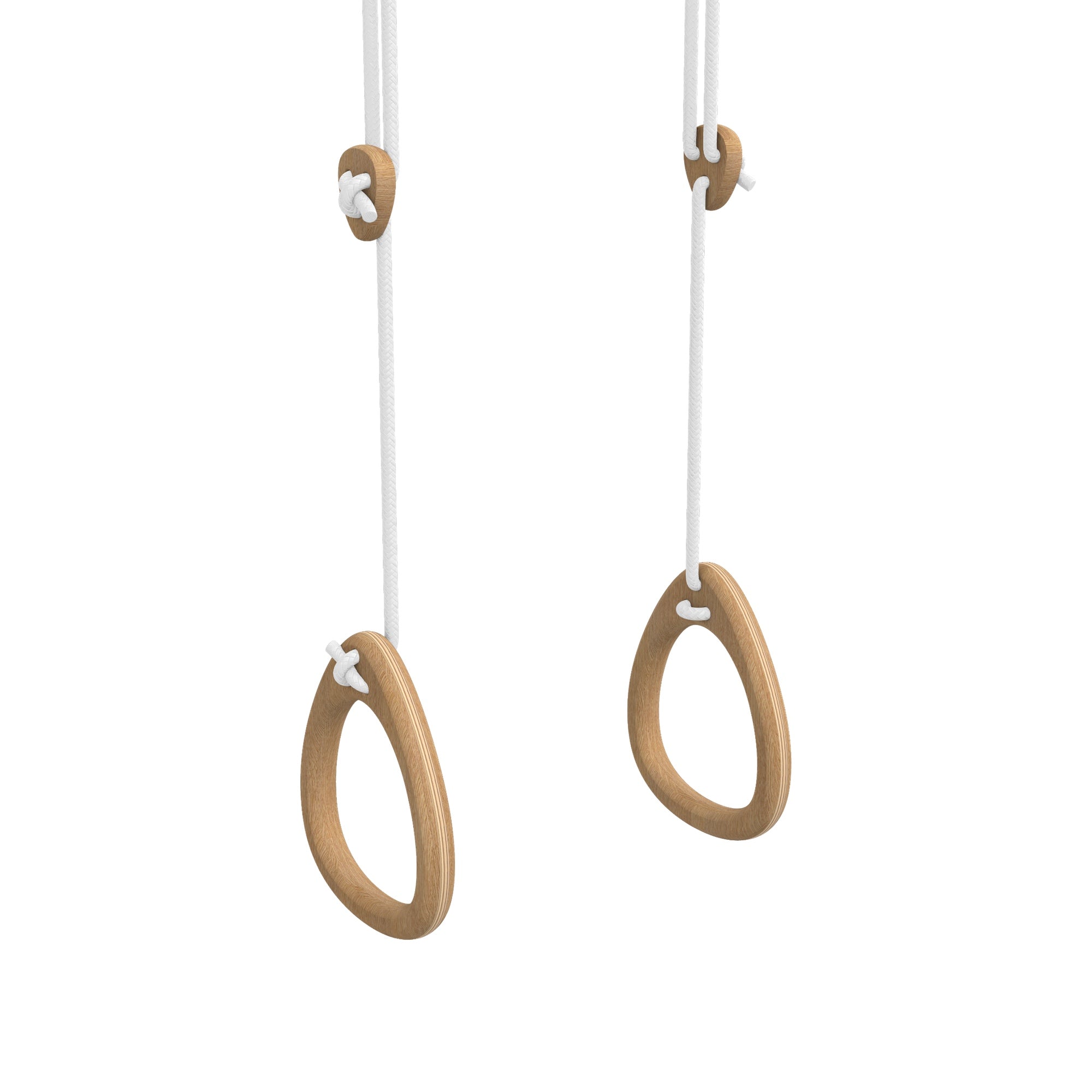 Lillagunga gym rings - Oak - White