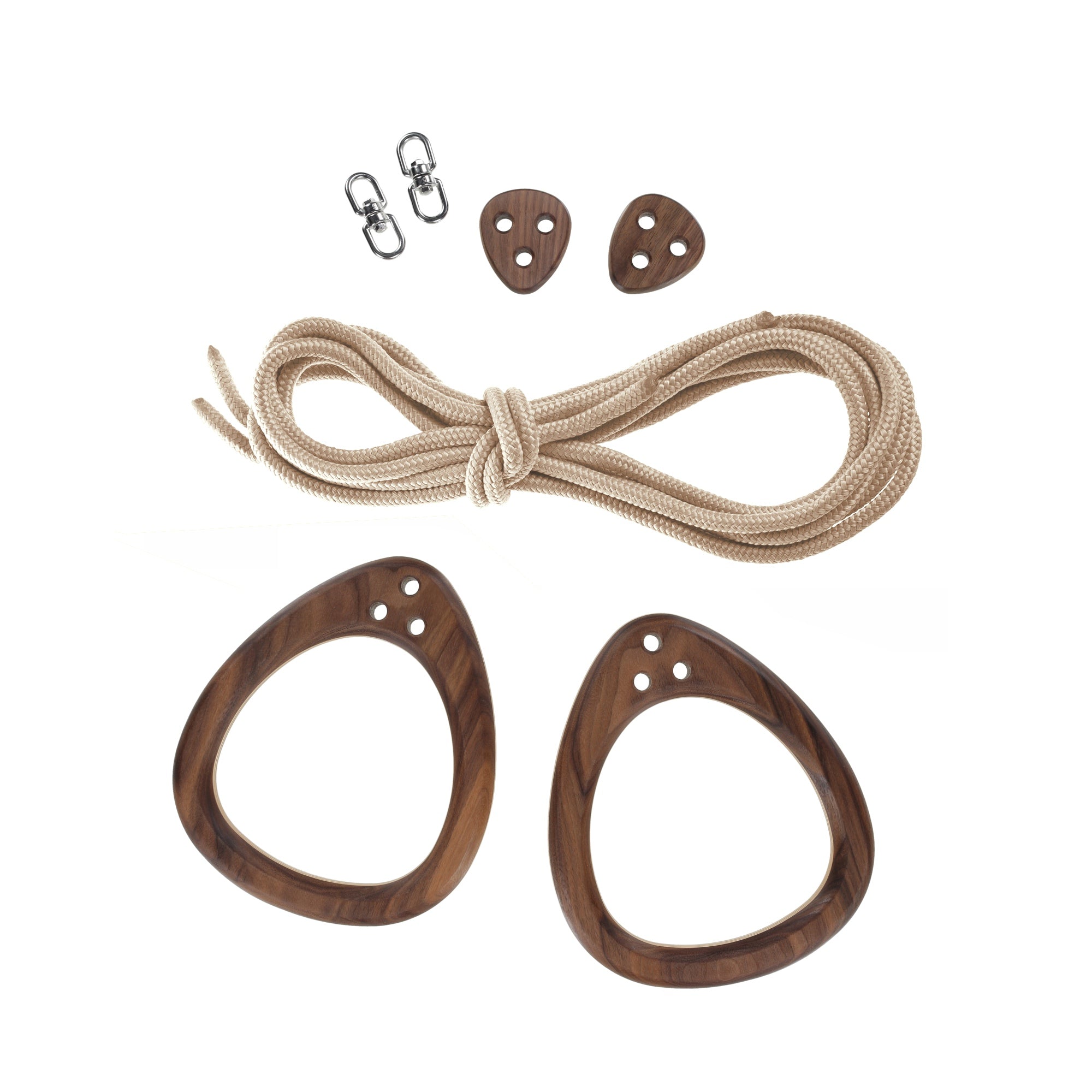 Lillagunga Hoops - Walnut - Beige