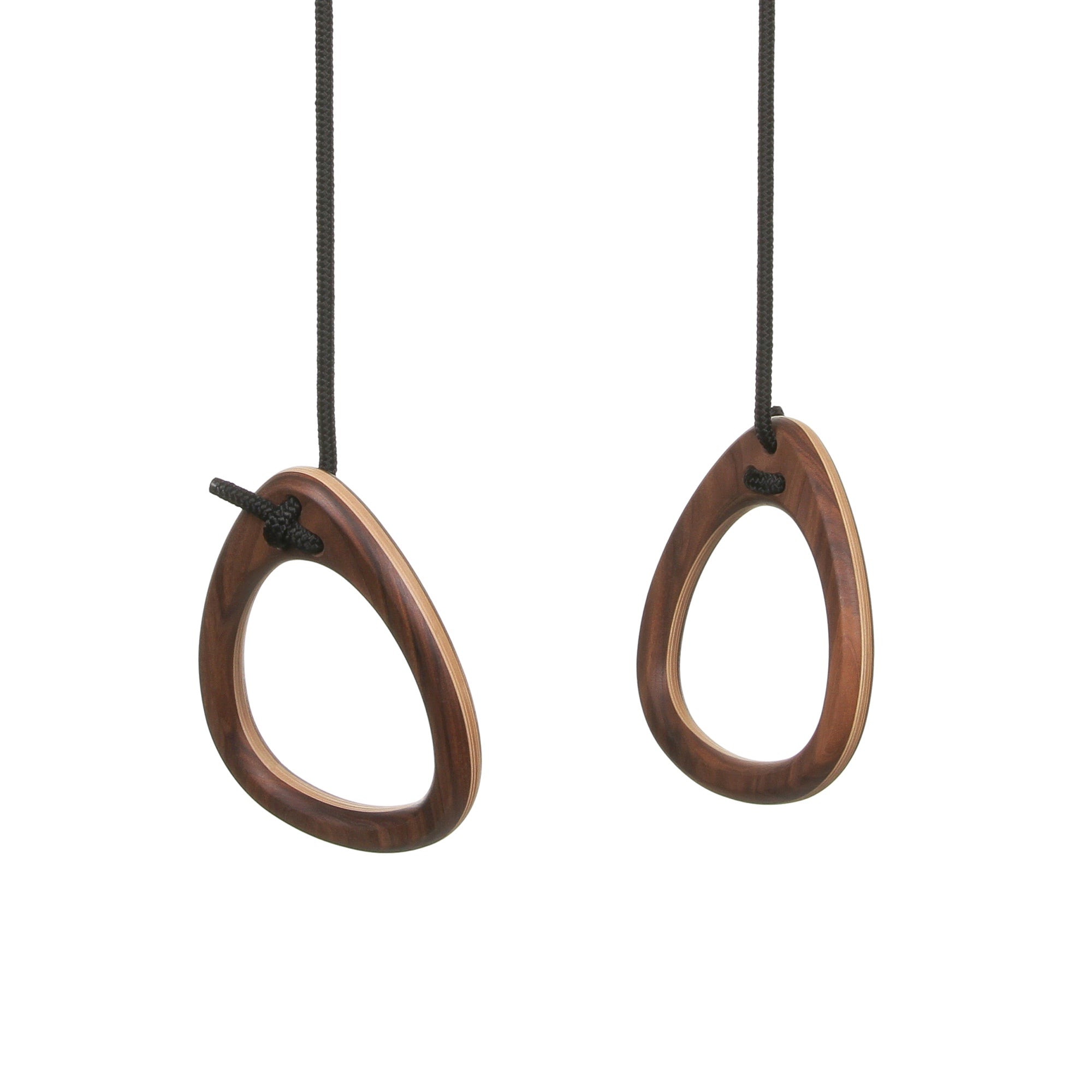 Rings - Walnut - Black